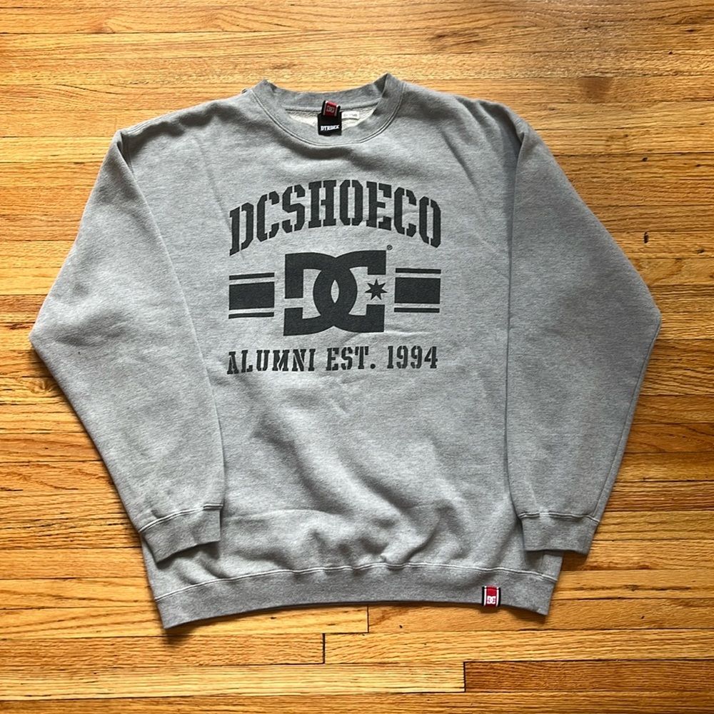 Vintage Y2K DC Shoes Crewneck Sweatshirt / Large / Dyrdek